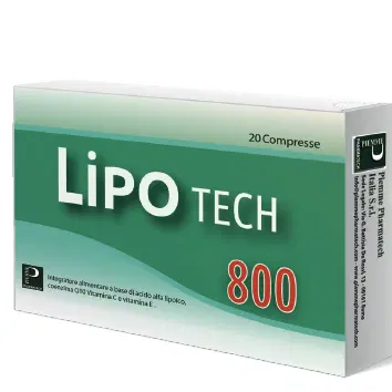 LIPOTECH 800 20 COMPRESSE LIPOTECH 800 20 COMPRESSE
