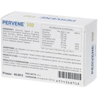 PERVENE VIS 40 OVALINE PERVENE VIS 40 OVALINE