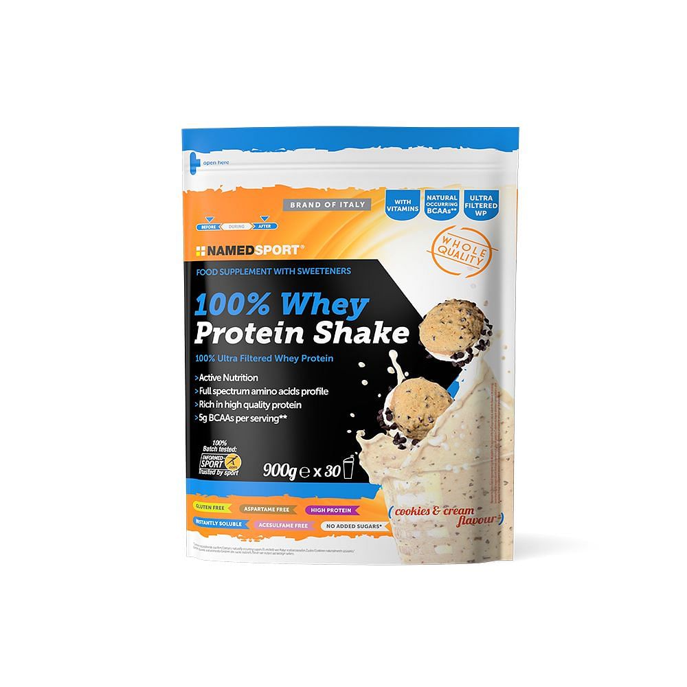 100% Whey Protein Shake Cookies & Cream 900 G