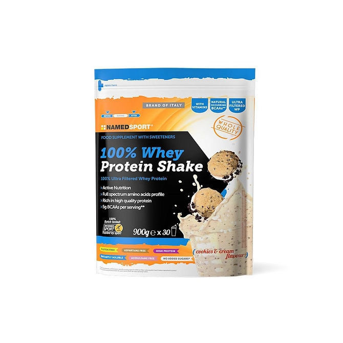 100% Whey Protein Shake Cookies & Cream 900 G