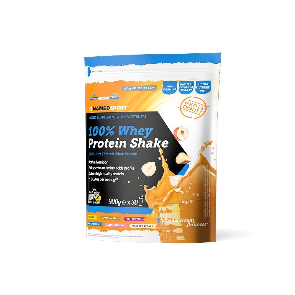 100% Whey Protein Shake Hazelnut Cream 900 G