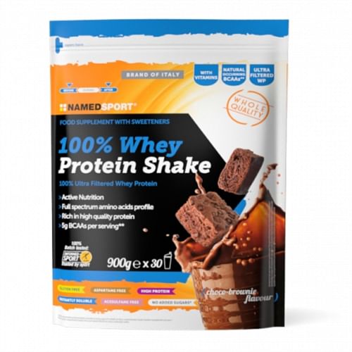 100% Whey Protein Shake Choco Brownie 900 G