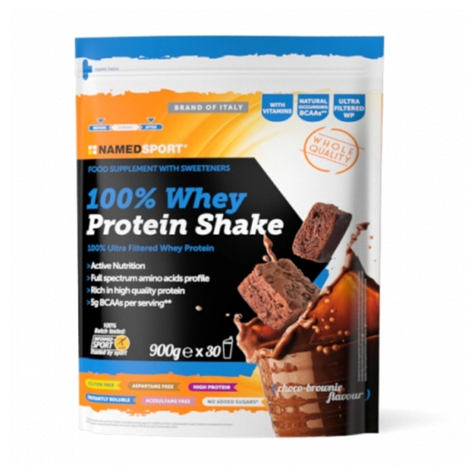 100% Whey Protein Shake Choco Brownie 900 G