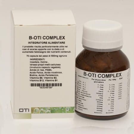 B Oti Complex Nuova Formulazione 60 Capsule