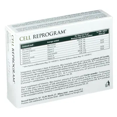 CELL REPROGRAM 30 COMPRESSE CELL REPROGRAM 30 COMPRESSE