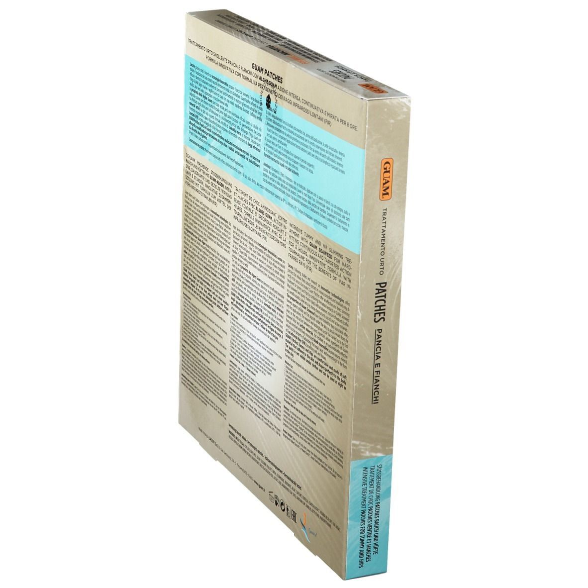GUAM PATCHES TRATTAMENTO URTO PANCIA E FIANCHI 8 PEZZI