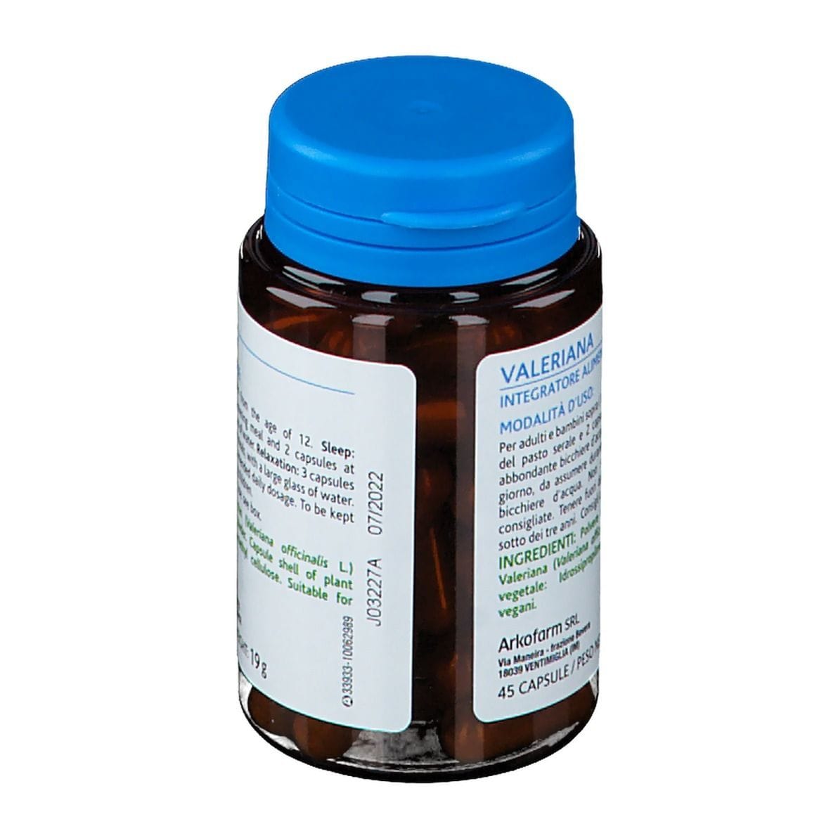 ARKO CAPSULE VALERIANA BIO 45 CAPSULE