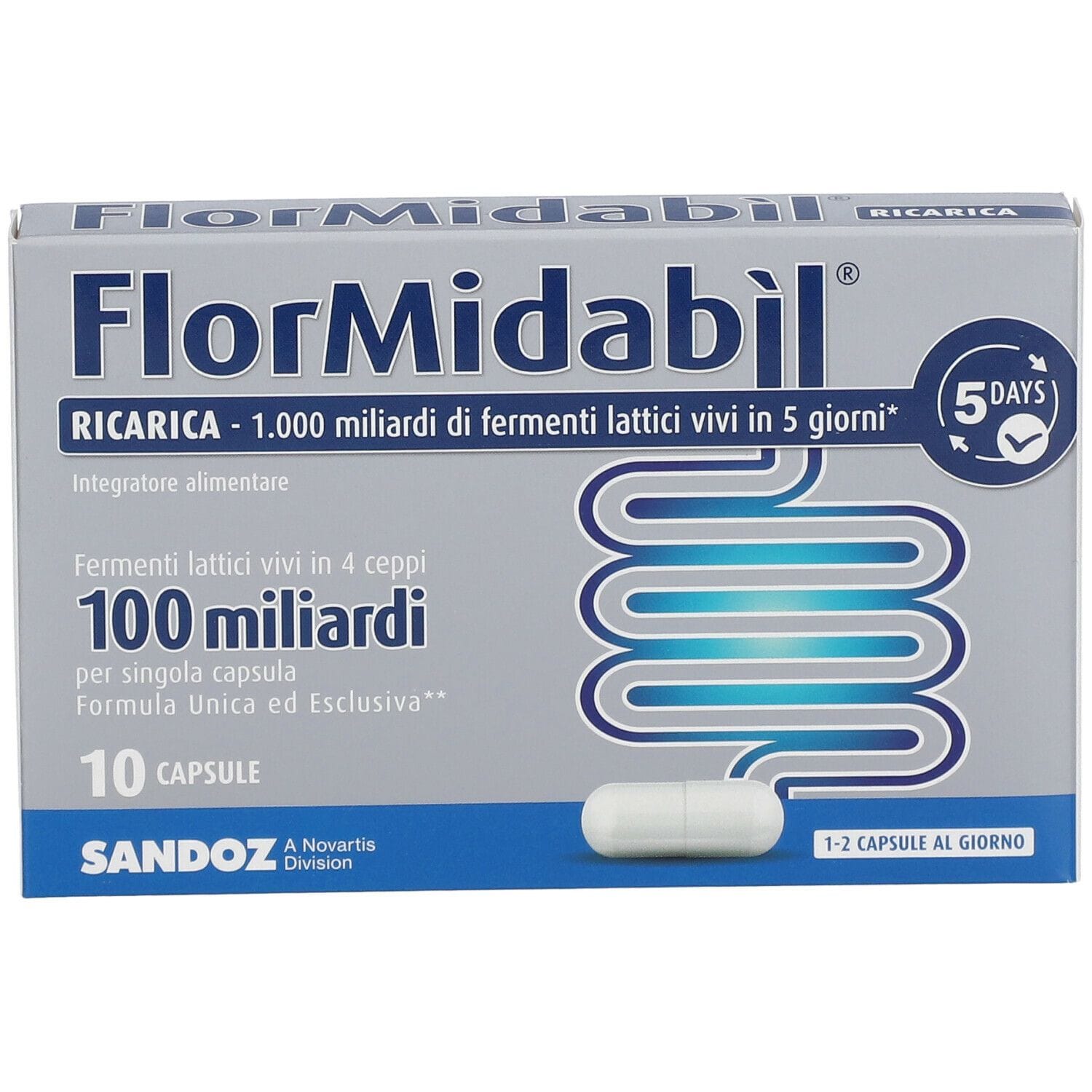 FLORMIDABIL RICARICA 10 CAPSULE