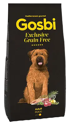GOSBI EXCLUSIVE GRAIN FREE ADULT MAXI 3 KG GOSBI EXCLUSIVE GRAIN FREE ADULT MAXI 3 KG