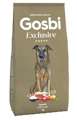 GOSBI EXCLUSIVE SENIOR MEDIUM 3 KG GOSBI EXCLUSIVE SENIOR MEDIUM 3 KG