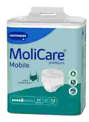 PANNOLINO PULL UP LIGHT MOLICARE MOBILE 5 GOCCE M 14 PEZZI CON IVA AL 22%