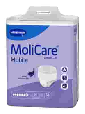 PANNOLINO PULL UP NOTTE MOLICARE MOBILE 8 GOCCE M 14 PEZZI CON IVA AL 22%