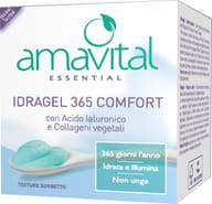 AMAVITAL ESSENTIAL IDRAGEL VISO 365 COMFORT 50 ML