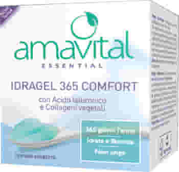 AMAVITAL ESSENTIAL IDRAGEL VISO 365 COMFORT 50 ML