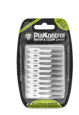 PLAKKONTROL BRUSH & CLEAN CARBON 40 PEZZI