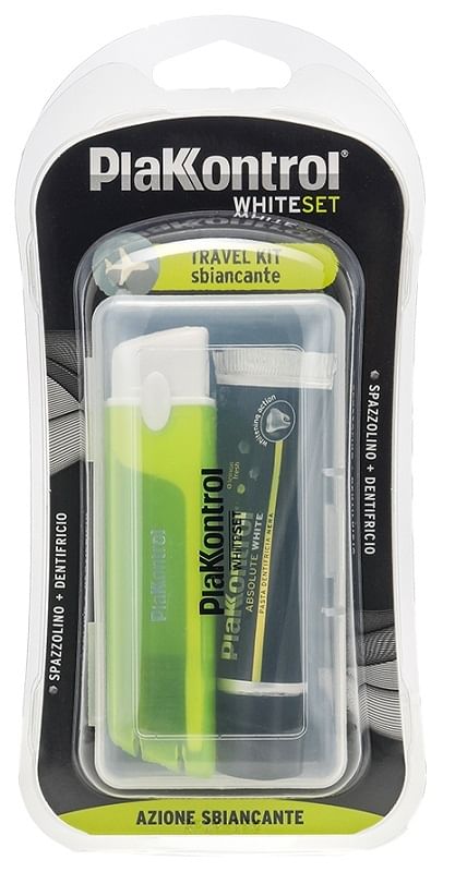 Plakkontrol White Set Travel Kit