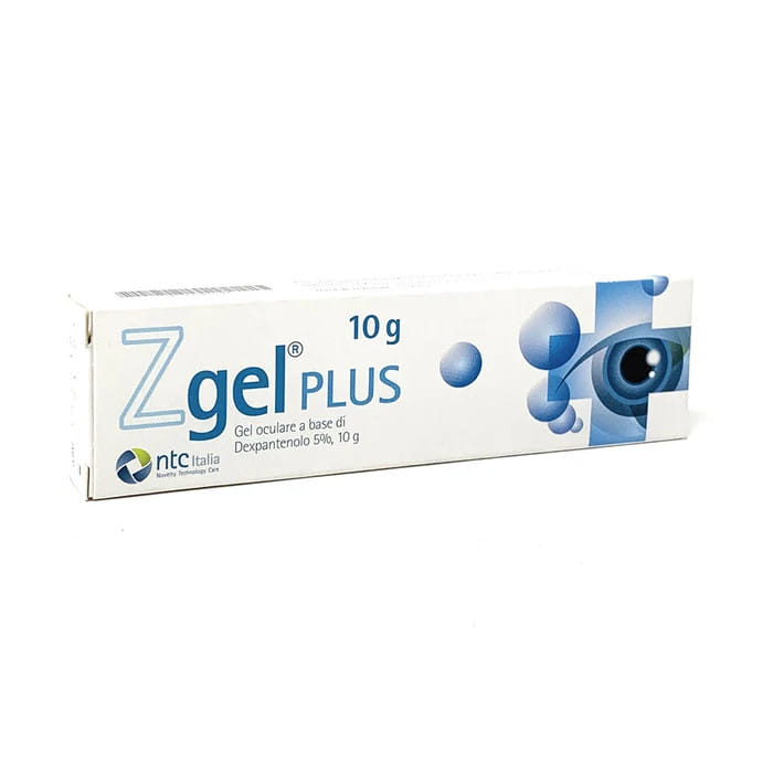 GEL OFTALMICO ZGEL PLUS DEXPANTENOLO 5% 10 G