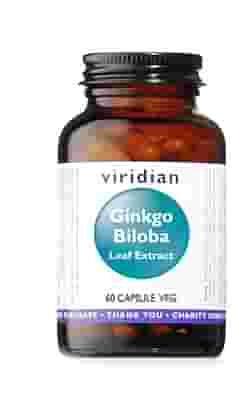 VIRIDIAN GINKGO BILOBA LEAF EXTR 60CPS