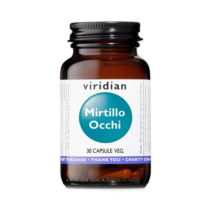 Viridian Mirtillo Occhi 30 Capsule