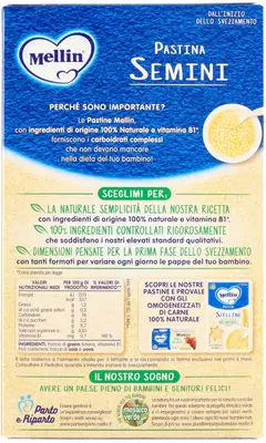 MELLIN SEMINI 320 G MELLIN SEMINI 320 G