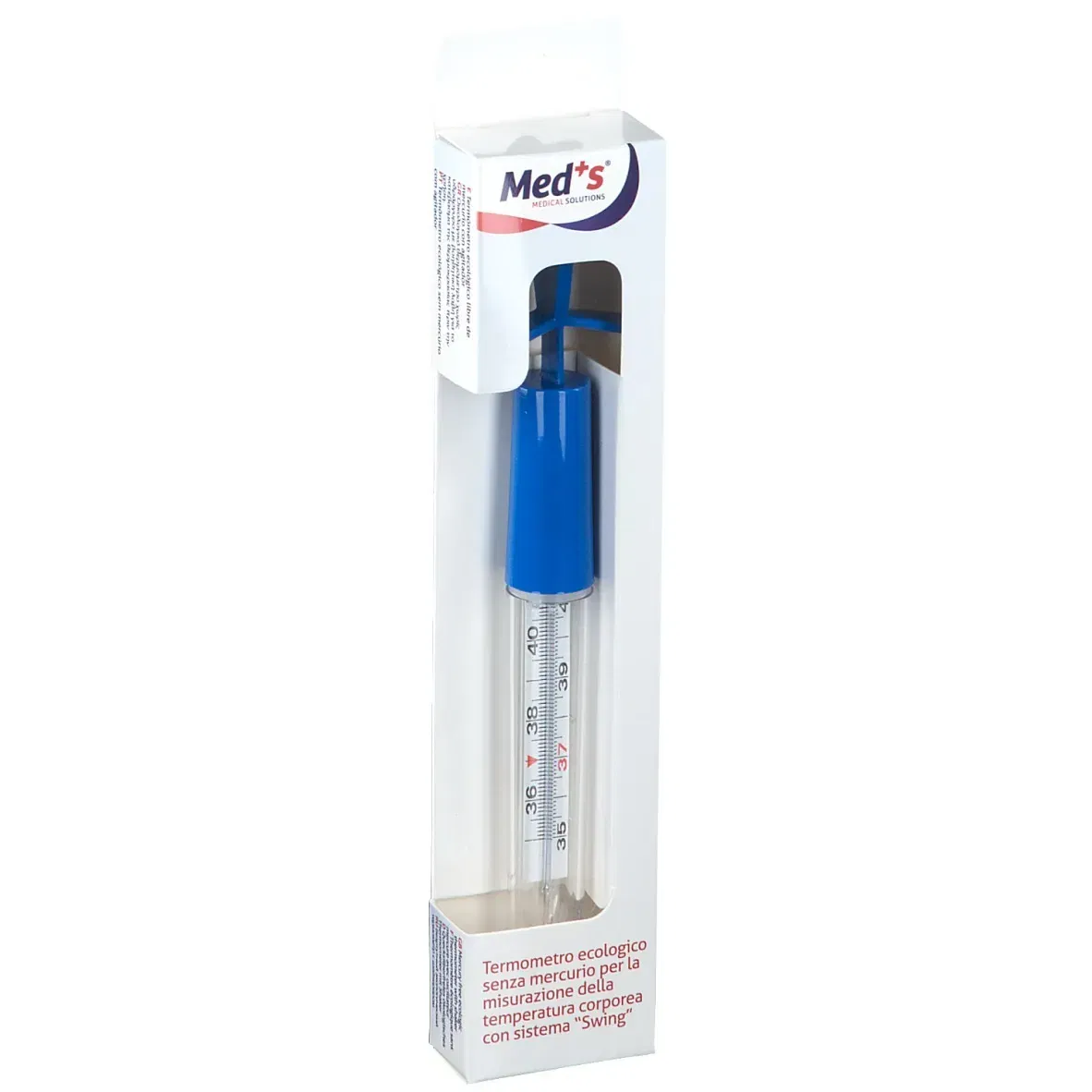 Termometro Clinico Eco Senza Mercurio Astuccio 1 Pezzo Meds