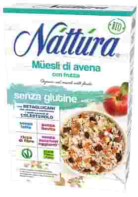 NATTURA MUESLI DI AVENA CON FRUTTA 300 G
