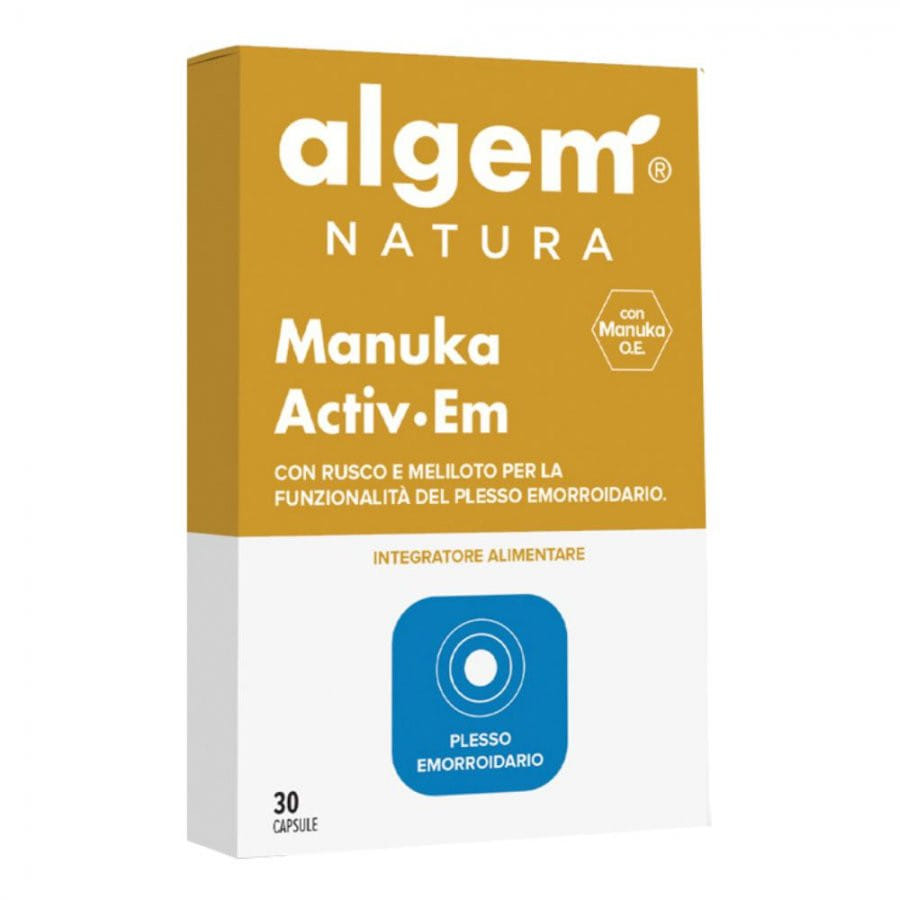 ALGEM MANUKA ACTIV EM 30 CAPSULE