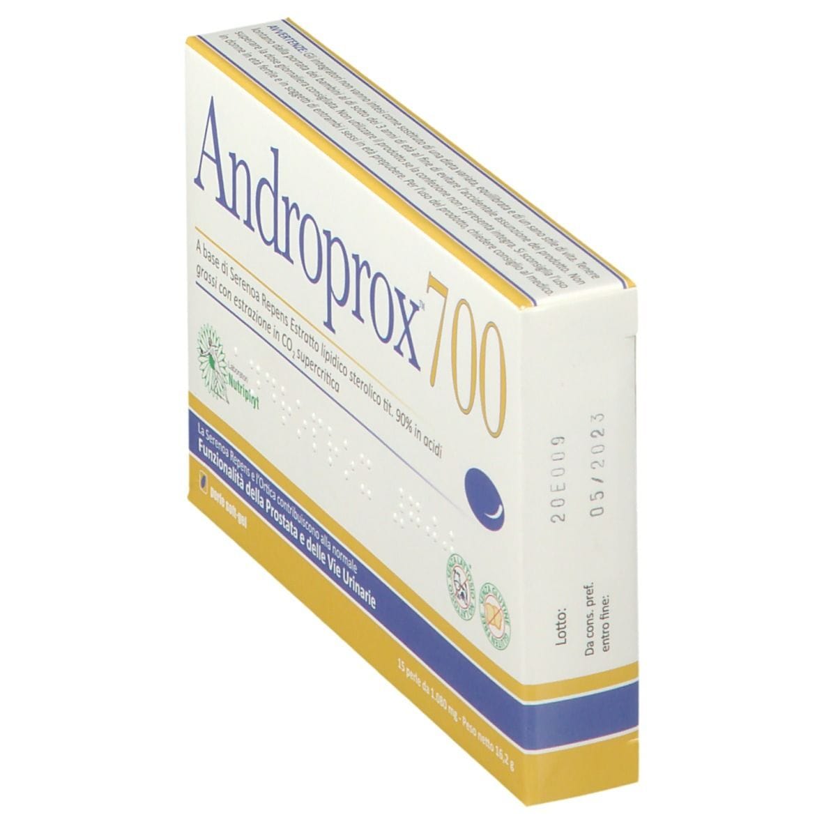 ANDROPROX 700 15 PERLE SOFTGEL