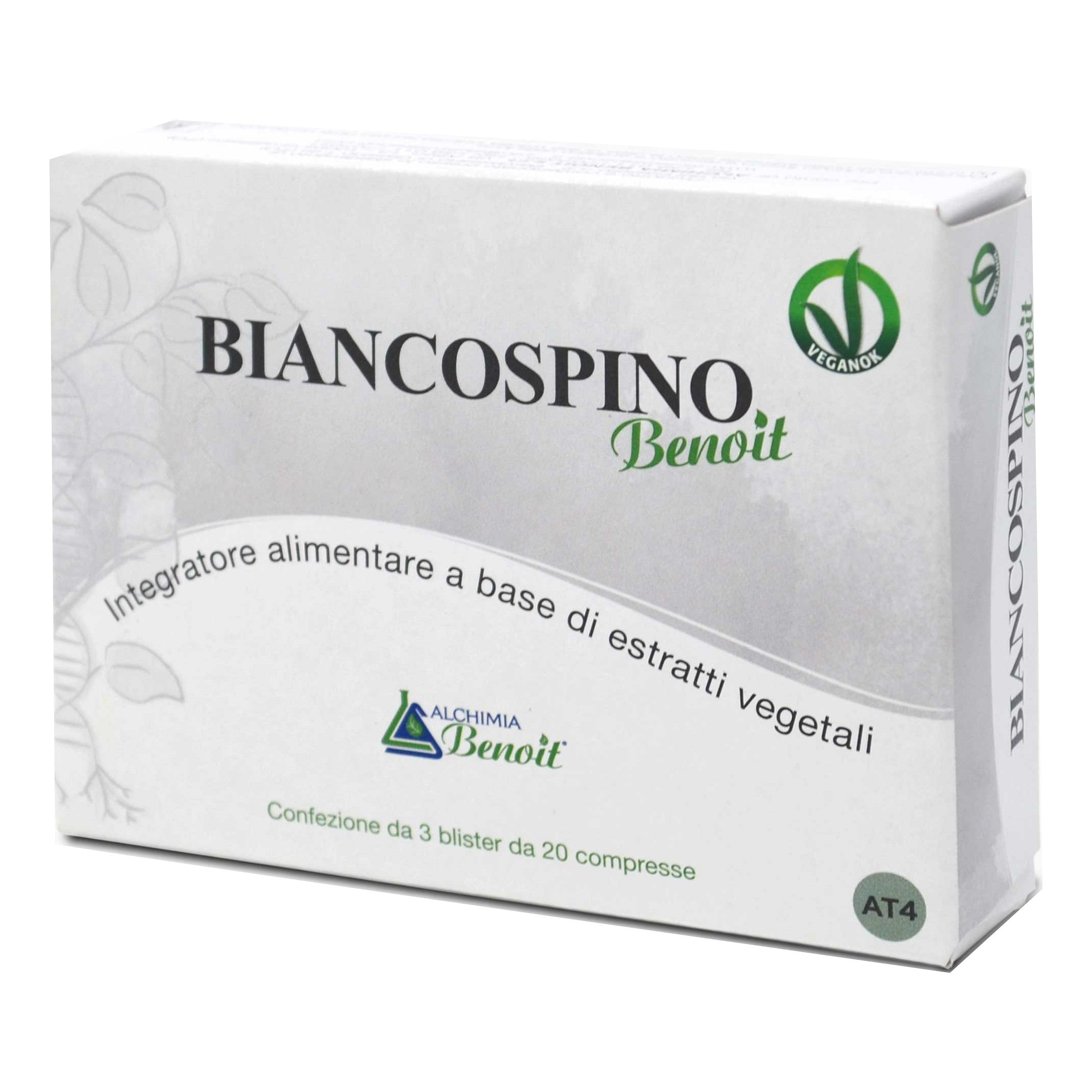 Biancospino Benoit 60 Compresse Da 500 Mg