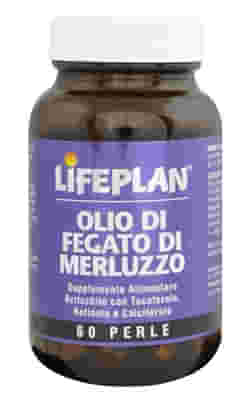 LIFEPLAN OLIO DI FEGATO DI MERLUZZO 60 PERLE