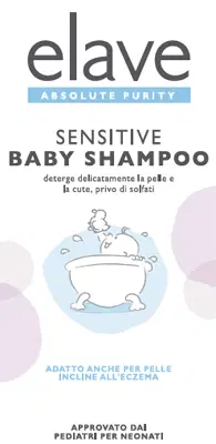 ELAVE BABY SHAMPOO DELICATO SENZA SOLFATI 400 ML ELAVE BABY SHAMPOO DELICATO SENZA SOLFATI 400 ML