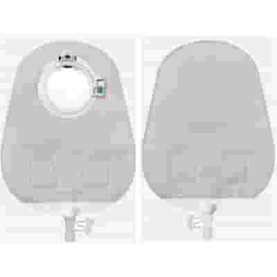SACCA PER UROSTOMIA SENSURA MIO CLICK SISTEMA A DUE PEZZI MAXI TRASPARENTE FLANGIA 60 MM 30 PEZZI