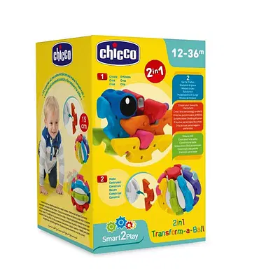 CHICCO GIOCO 2 IN 1 TRANSFORM A BALL CHICCO GIOCO 2 IN 1 TRANSFORM A BALL