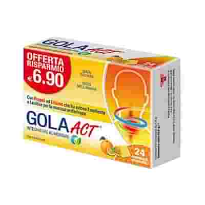 GOLA ACT MIELE ARANCIA 24 COMPRESSE OROSOLUBILI