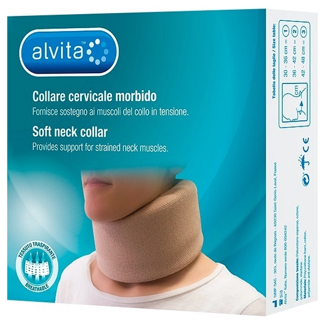 Collare Cervicale Alvita Morbido 2