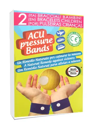 BRACCIALE ACU PRESSURE BAND BAMBINI 2 PEZZI BRACCIALE ACU PRESSURE BAND BAMBINI 2 PEZZI