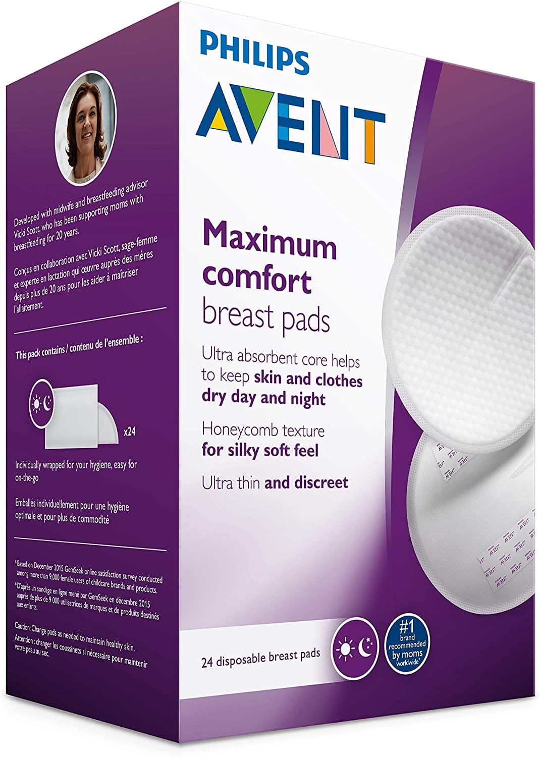 COPPETTA ASSORBILATTE ULTRA COMFORT 24 PEZZI