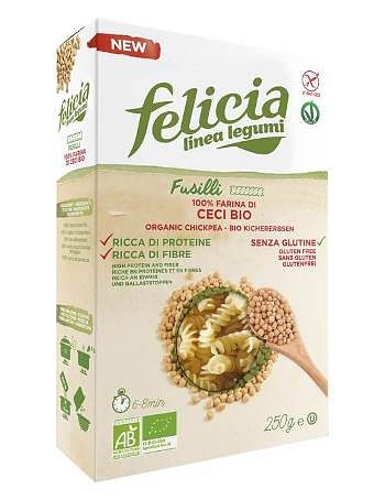 Felicia Bio Fusilli Ceci 250 G