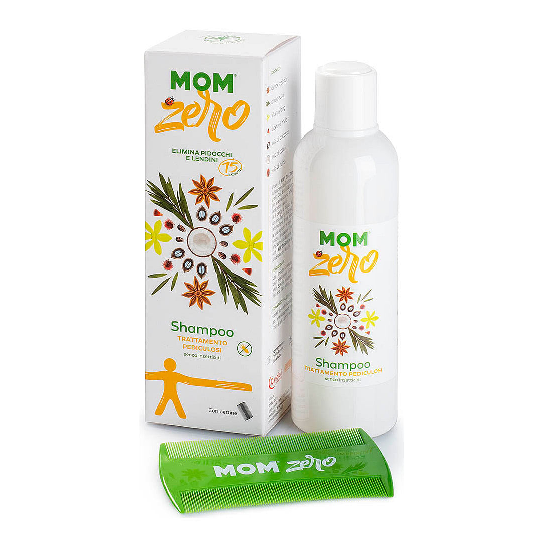 Mom Zero Olio Trattamento Pediculosi 200 Ml