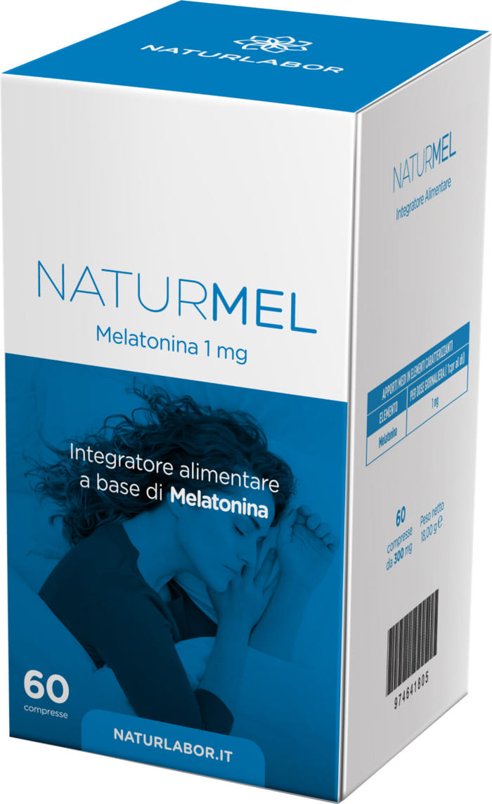 NATURMEL MELATONINA 60 COMPRESSE NATURLABOR