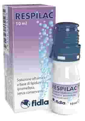 SOLUZIONE OFTALMICA RESPILAC A BASE DI LIPIDURE E IPROMELLOSA 10 ML
