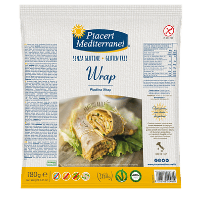 PIACERI MEDITERRANEI PIADINA WRAP 180 G