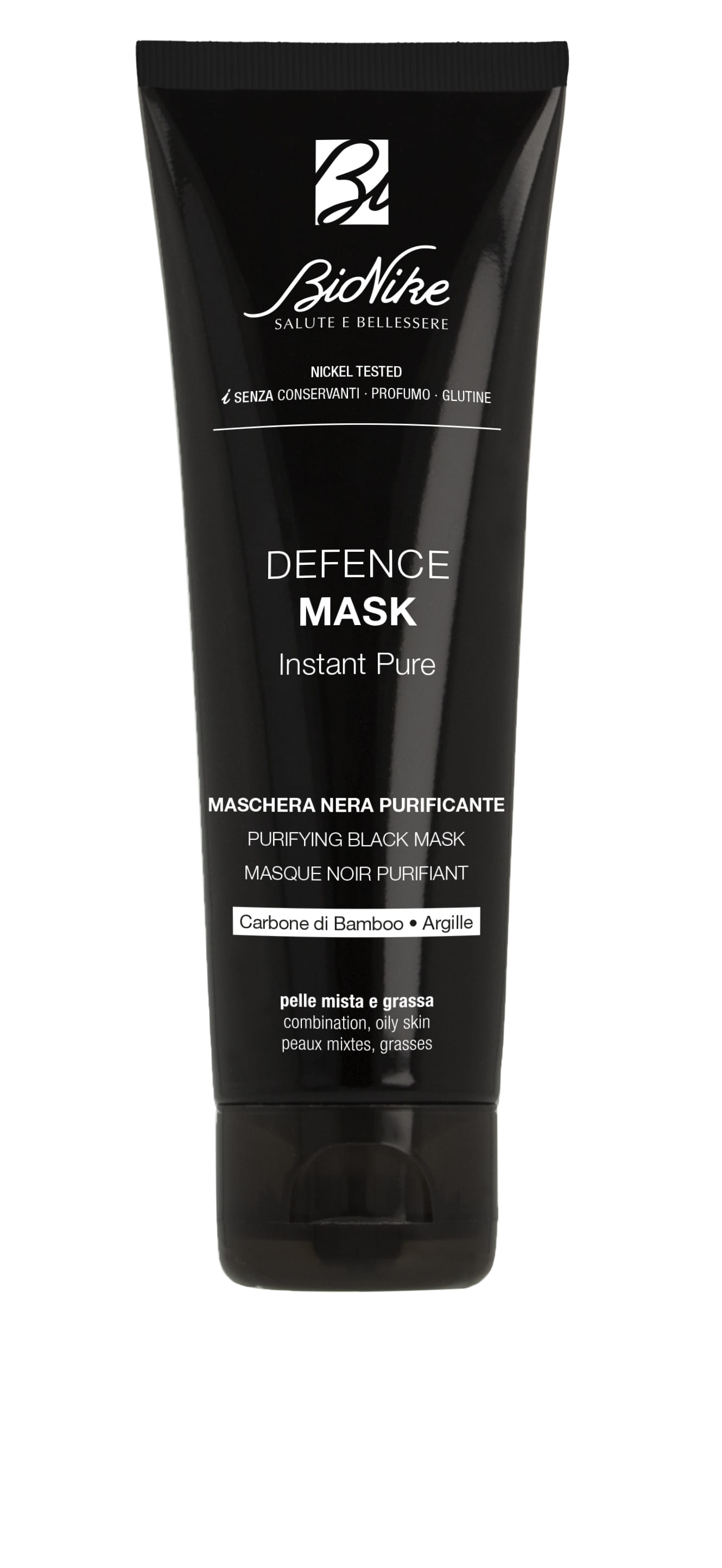 DEFENCE MASK INSTANT PURE MASCHERA NERA PURIFICANTE 75 ML