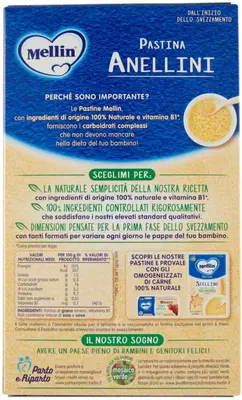 MELLIN ANELLINI 320 G MELLIN ANELLINI 320 G