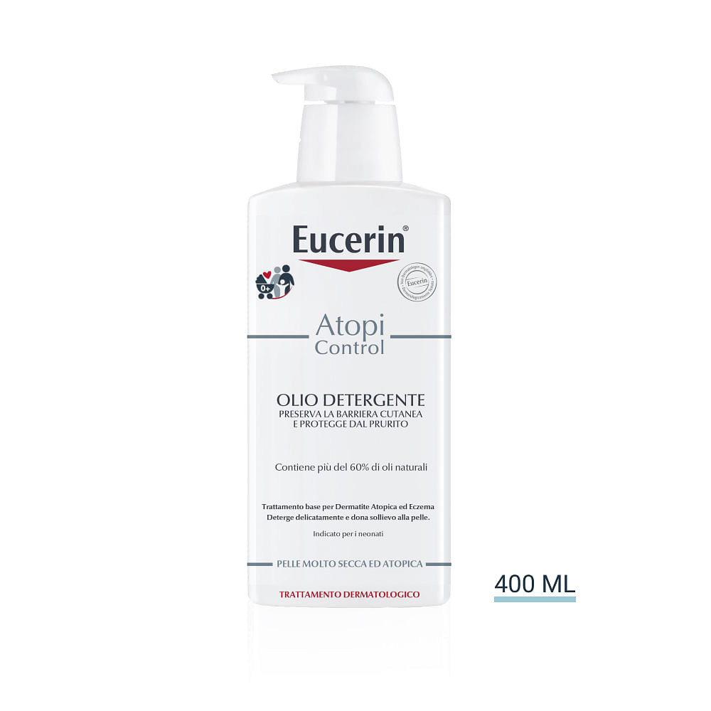 Eucerin Atopicontrol Olio Detergente 400 Ml