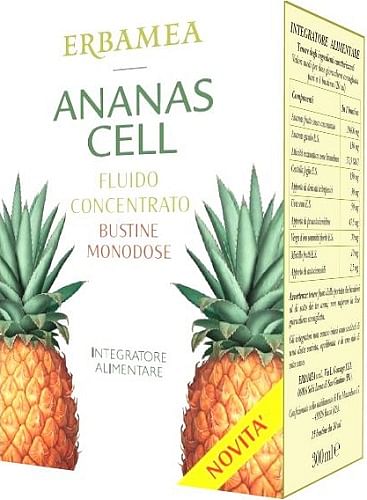 Ananas Cell Fluido Concentrato 15 Bustine 20 Ml