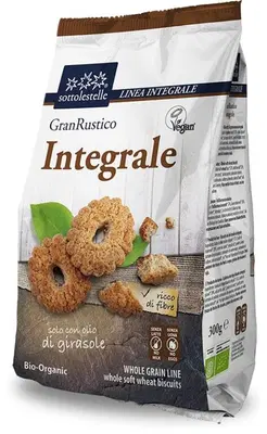 GRANRUSTICO INTEGRALE 300 G GRANRUSTICO INTEGRALE 300 G