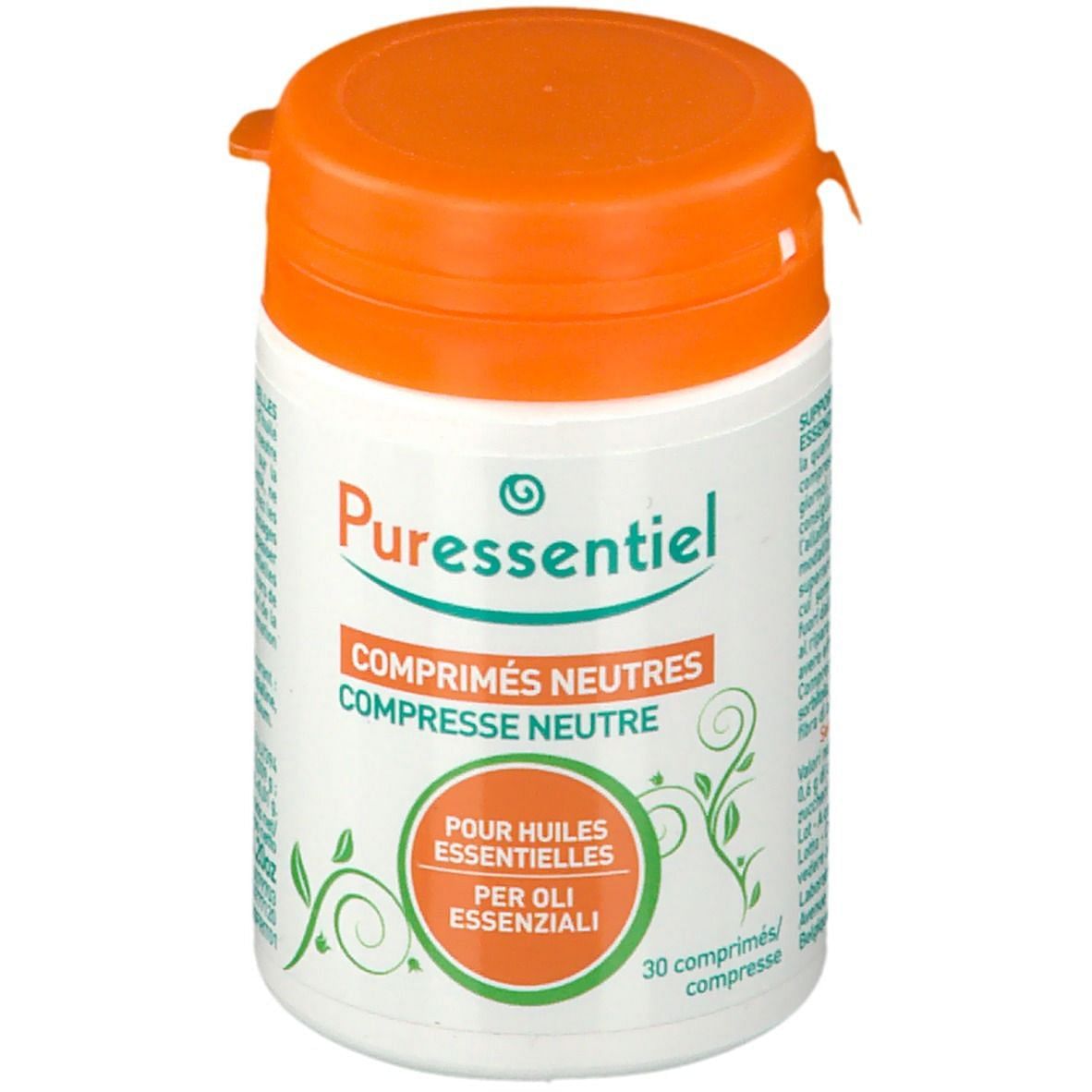 Puressentiel Compresse Neutre Per Oli Essenziali 30 Compresse