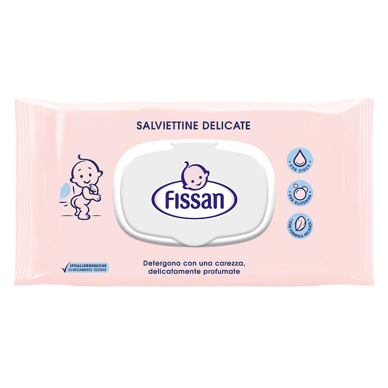 Fissan Salviettine Delicate Bipack 65 Pezzi