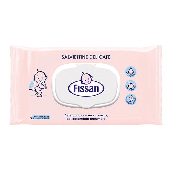 Fissan Salviettine Delicate Bipack 65 Pezzi